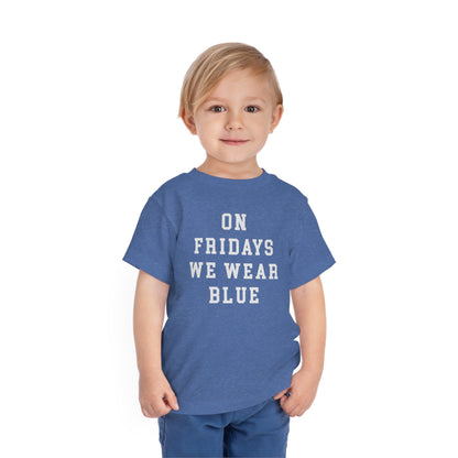 Blue Friday Toddler Tee