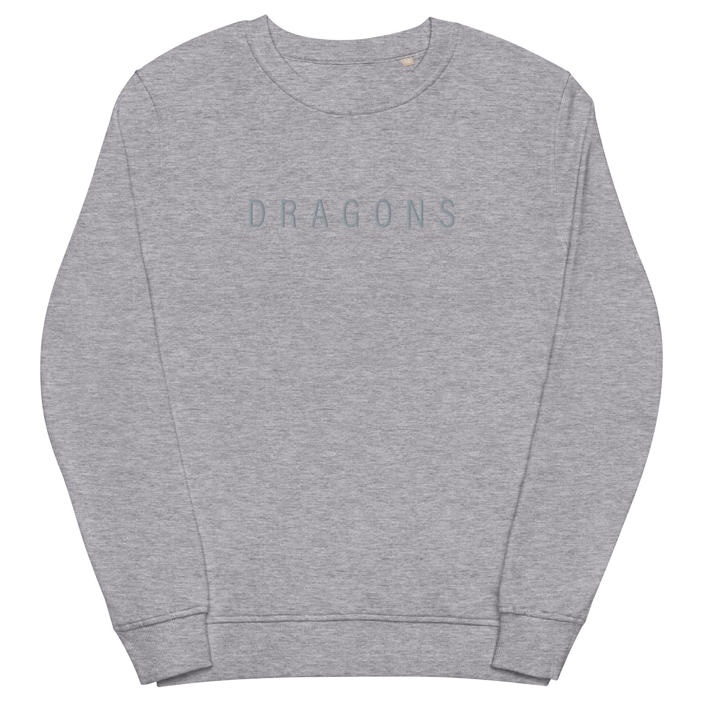Embroidered Dragons Crew Neck