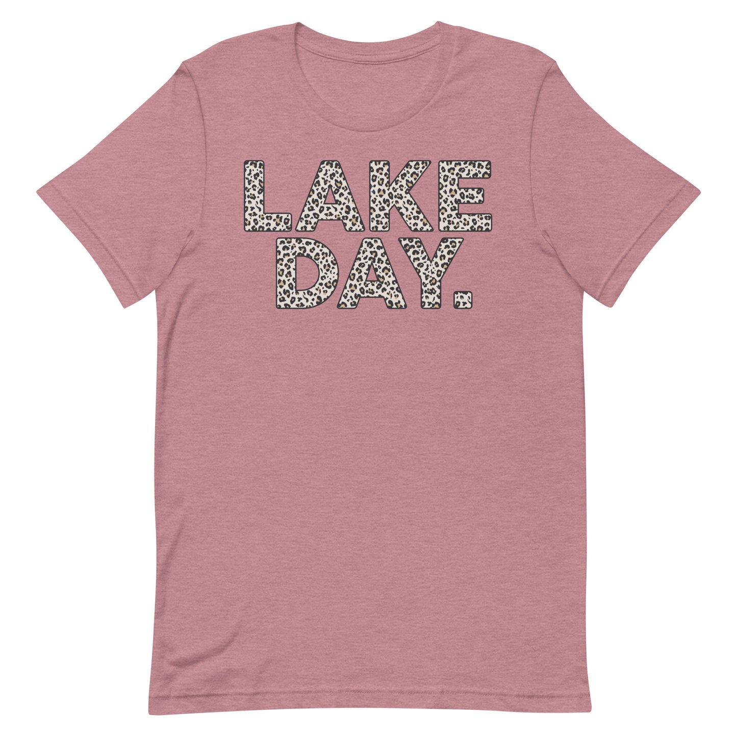 Lake Day Leopard Print Tee