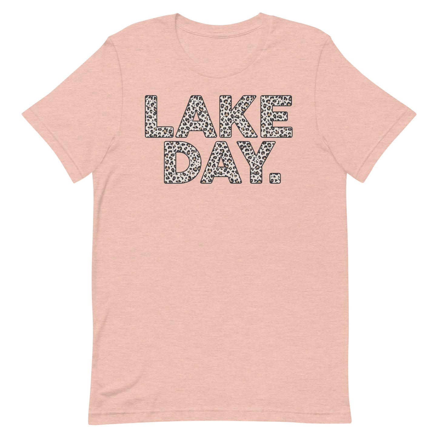 Lake Day Leopard Print Tee