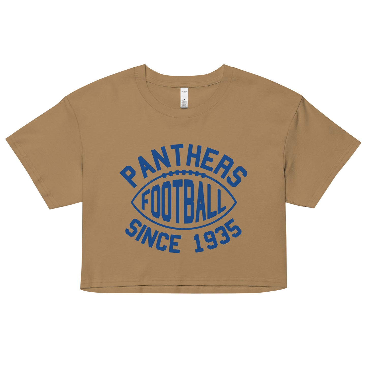Panthers Football Cropped Tee