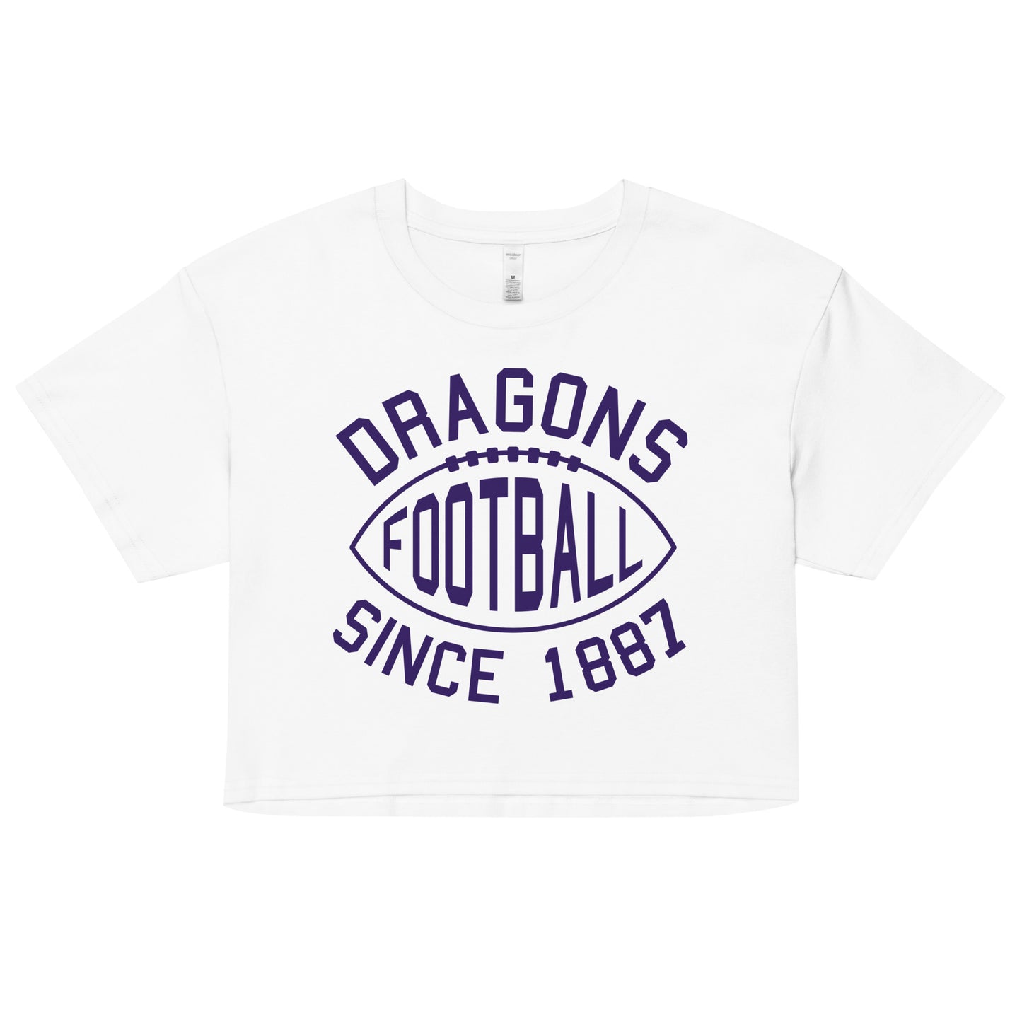 Dragons Football Cropped Tee
