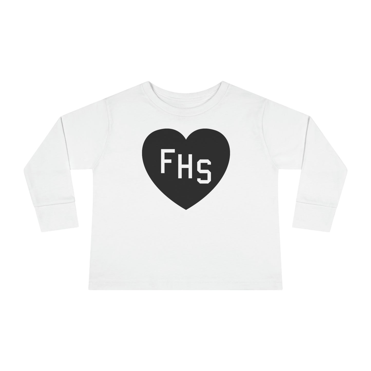 FHS Heart Long Sleeve Toddler Tee