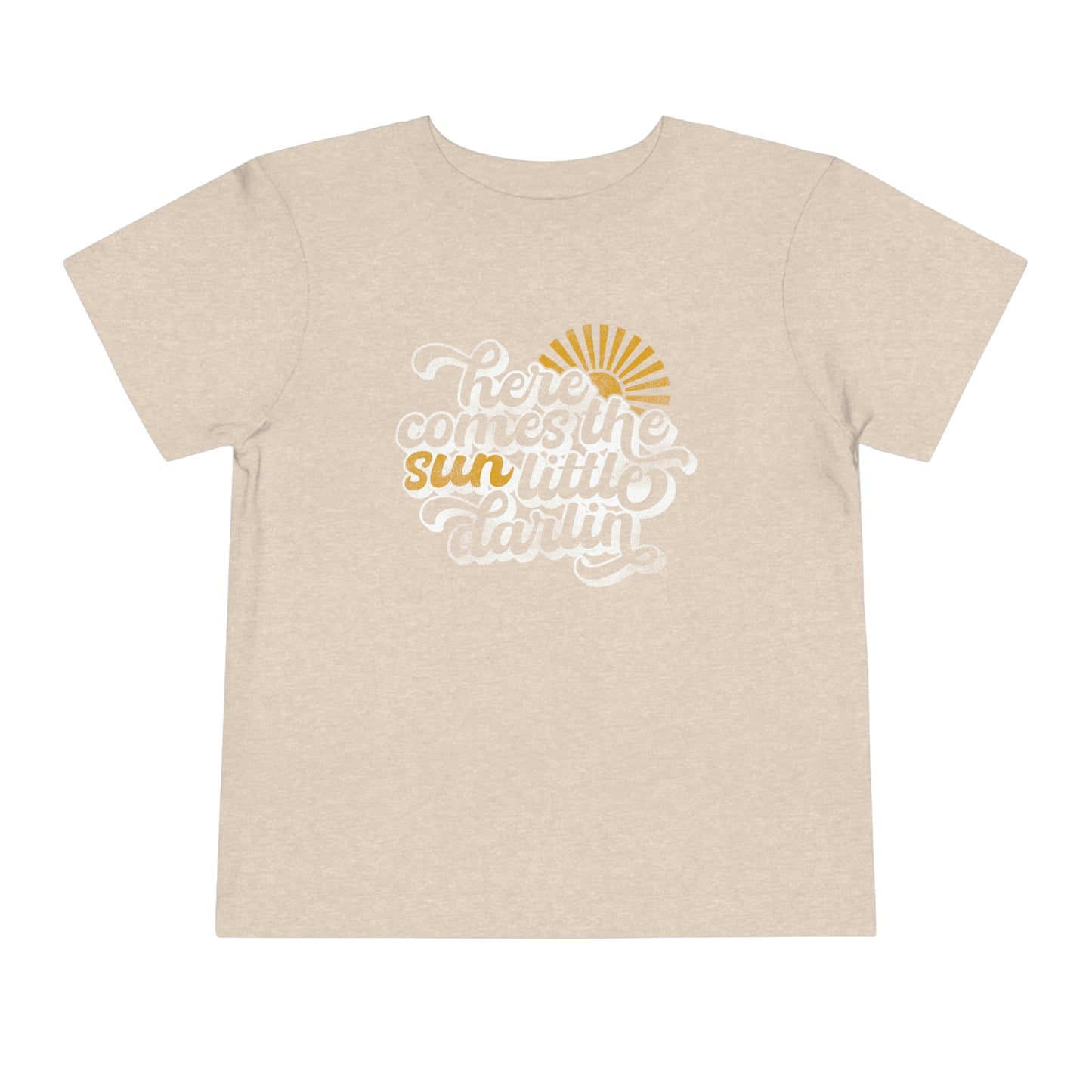 Here Comes the Sun Retro Toddler Tee