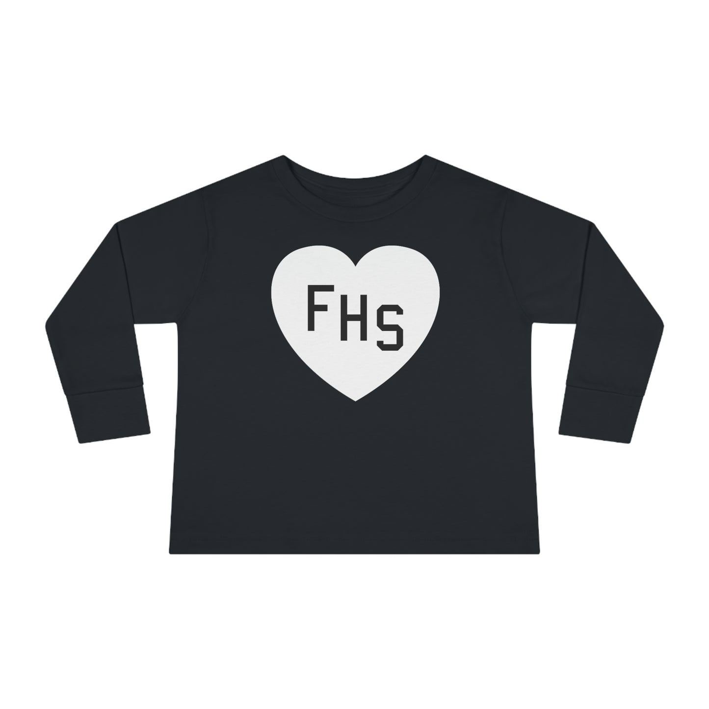 FHS Heart Long Sleeve Toddler Tee