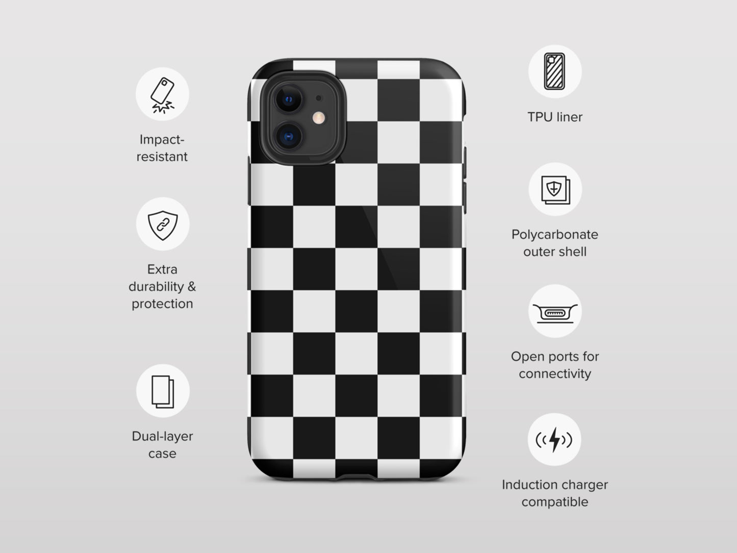 Classic Checkered iPhone Case