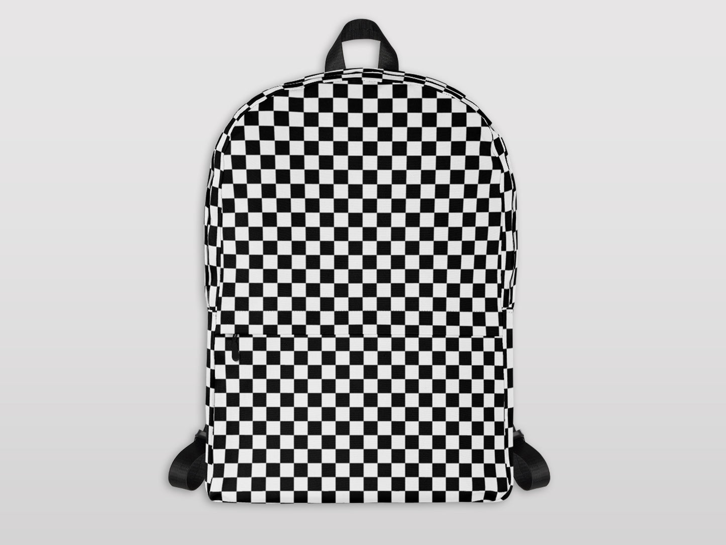 Classic Checkered Backpack