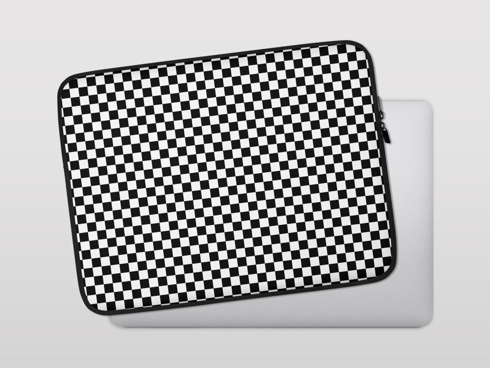 Classic Checkered Laptop Sleeve