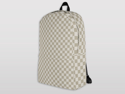 Neutral Check Backpack