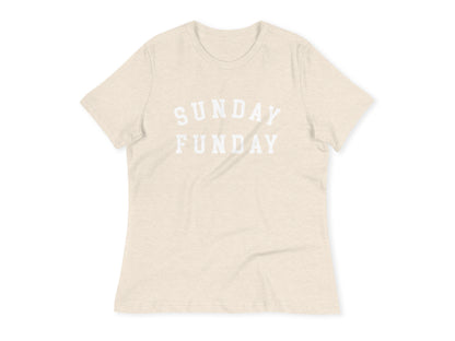 Relaxed Fit Sunday Funday Tee
