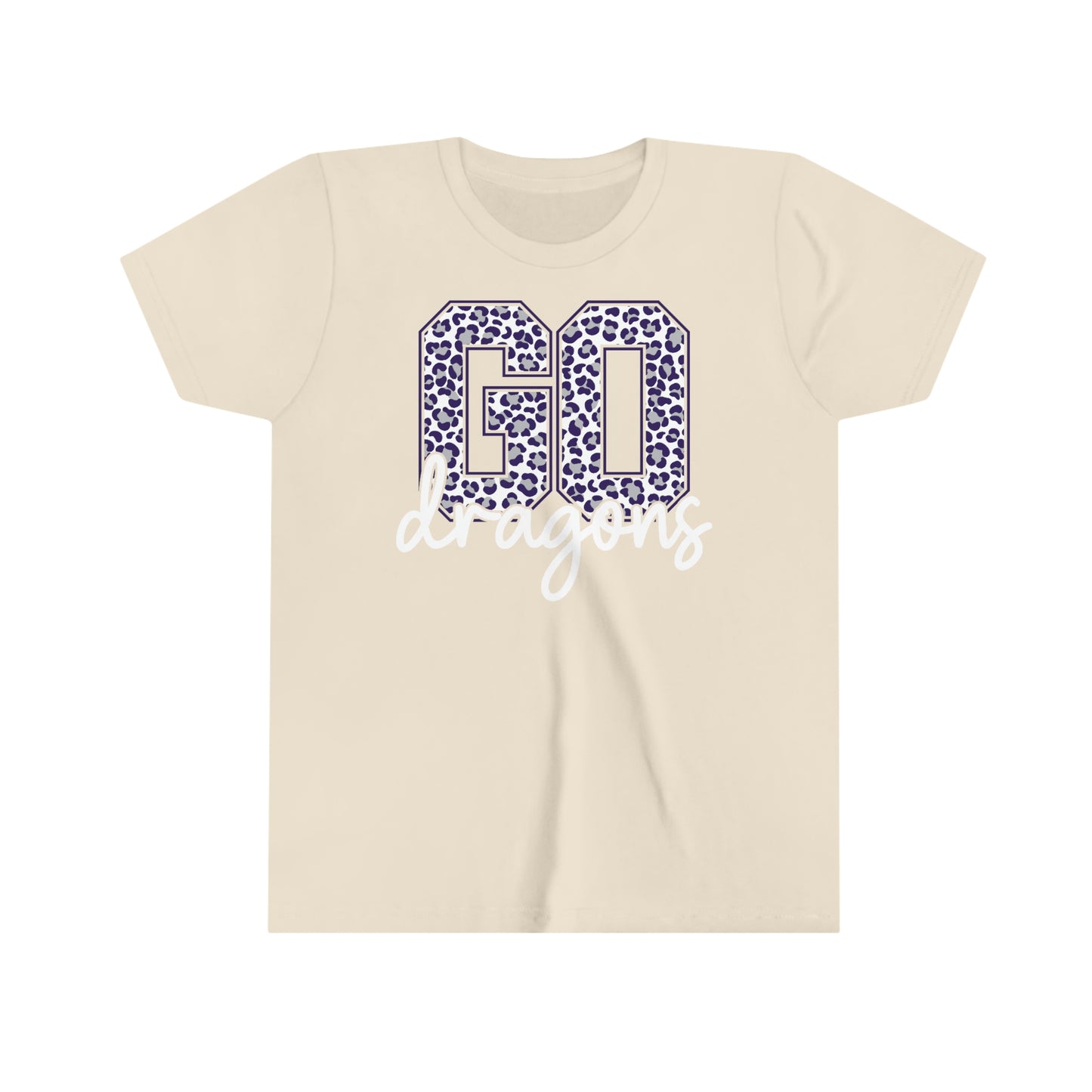 Leopard Go Dragons Youth Tee
