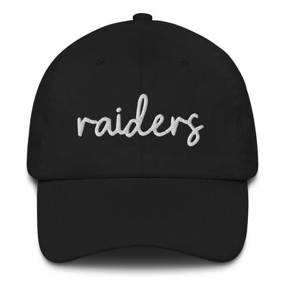 Embroidered Raiders Dad Hat