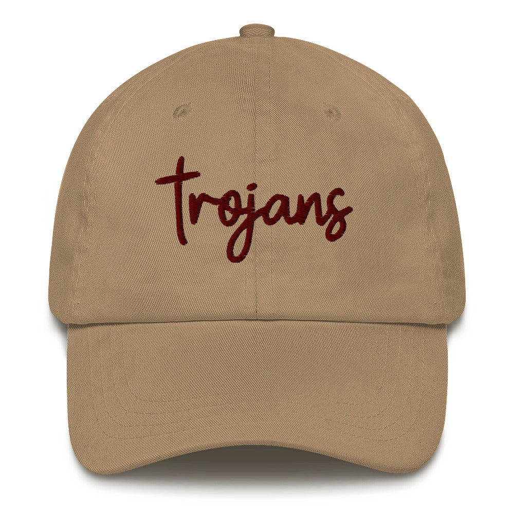 Trojans Embroidered Dad Hat
