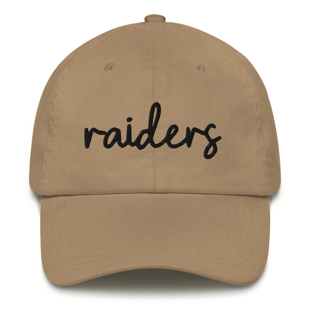 Embroidered Raiders Dad Hat