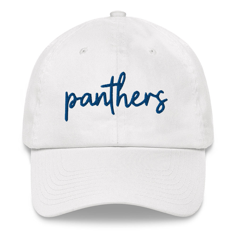Panthers Embroidered Dad Hat