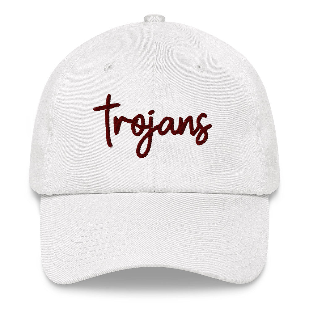 Trojans Embroidered Dad Hat