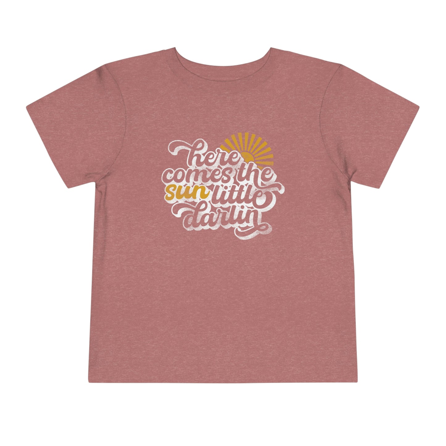 Here Comes the Sun Retro Toddler Tee