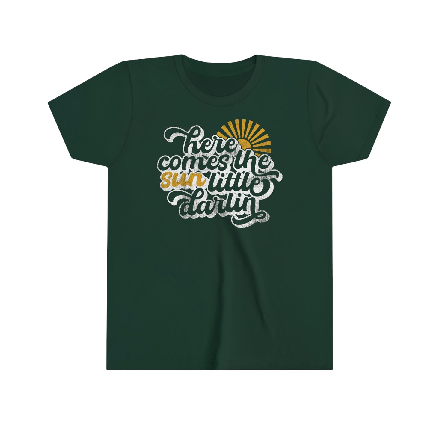 Here Comes the Sun Retro Youth Tee