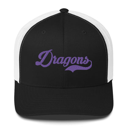 Vintage Dragons Mesh Baseball Hat