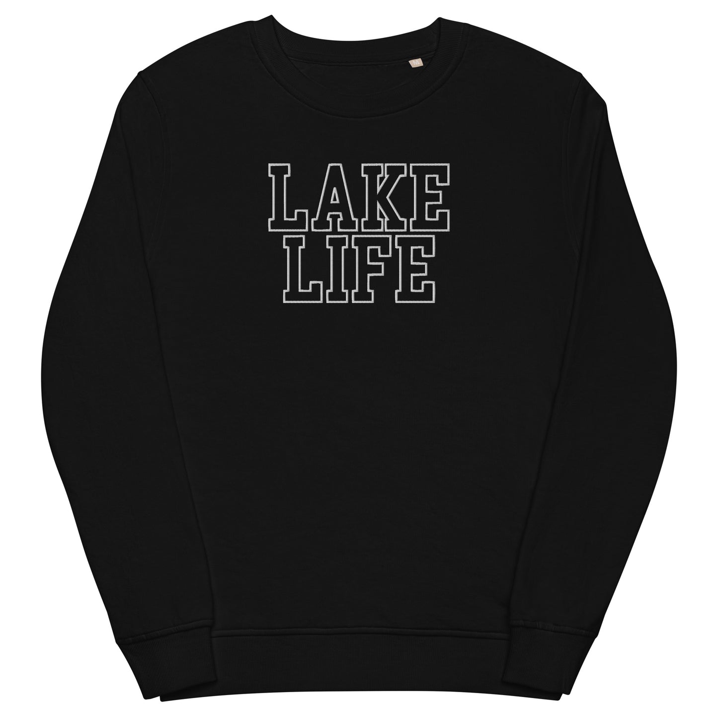 Embroidered Lake Life Crew Neck