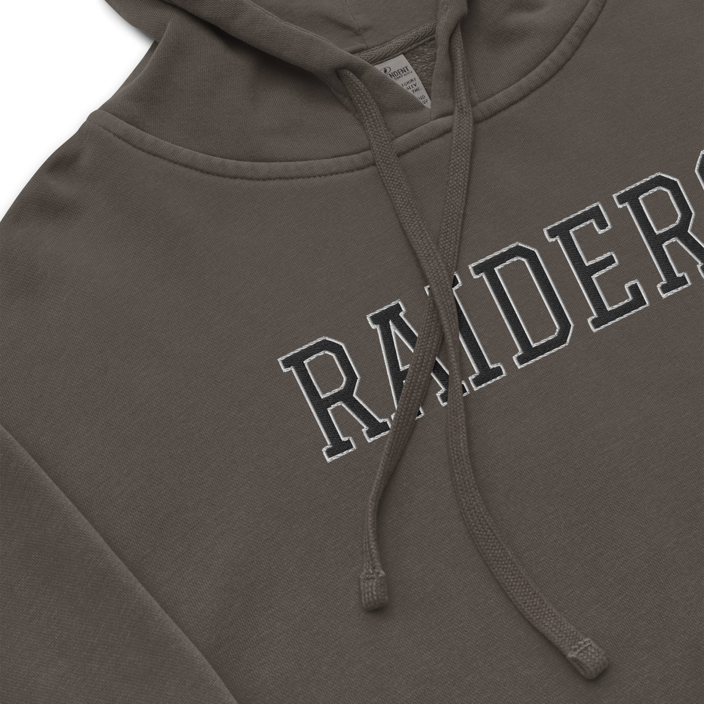 Raiders Embroidered Vintage Wash Hoodie