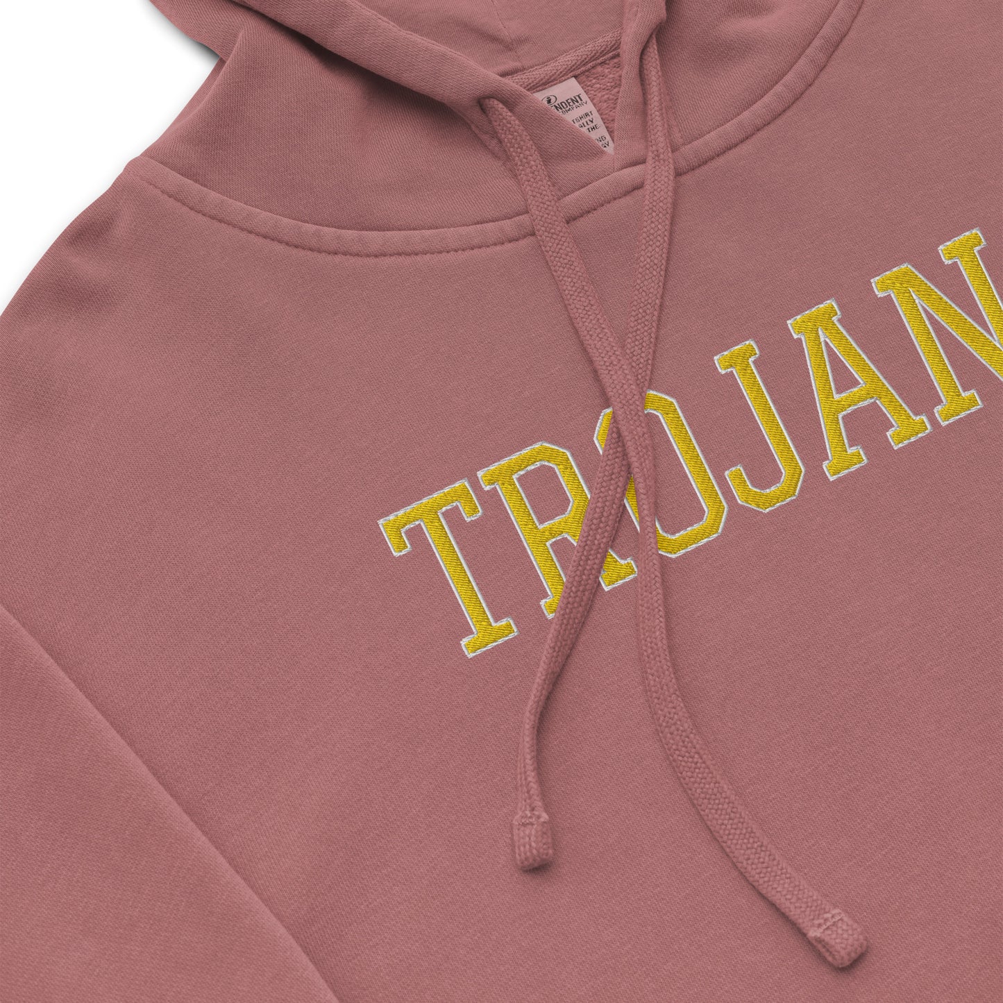 Trojans Embroidered Vintage Wash Hoodie