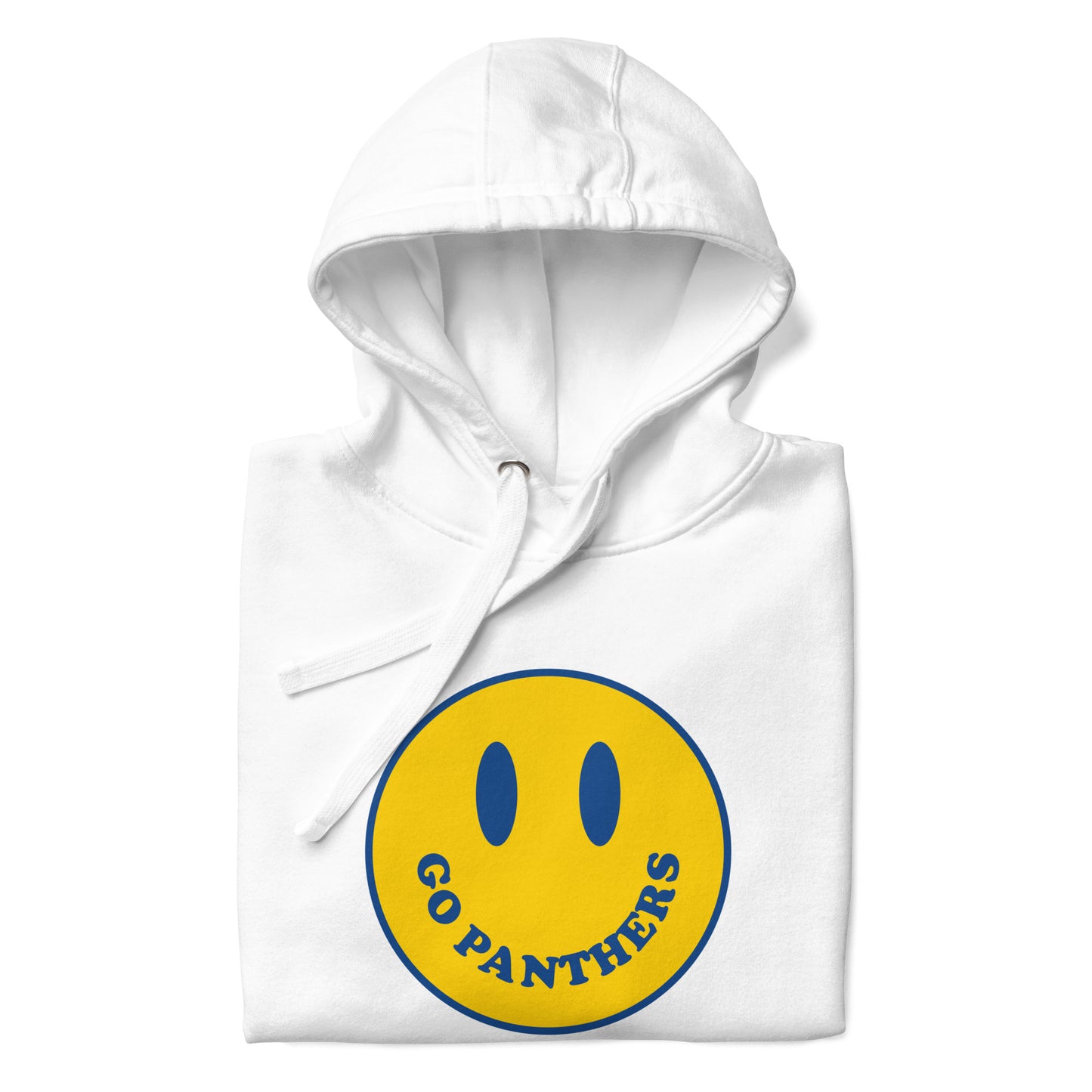 Go Panthers Smiley Face Hoodie