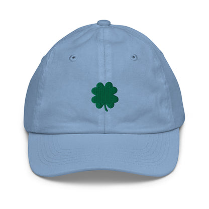 Shamrock Embroidered Youth Dad Hat