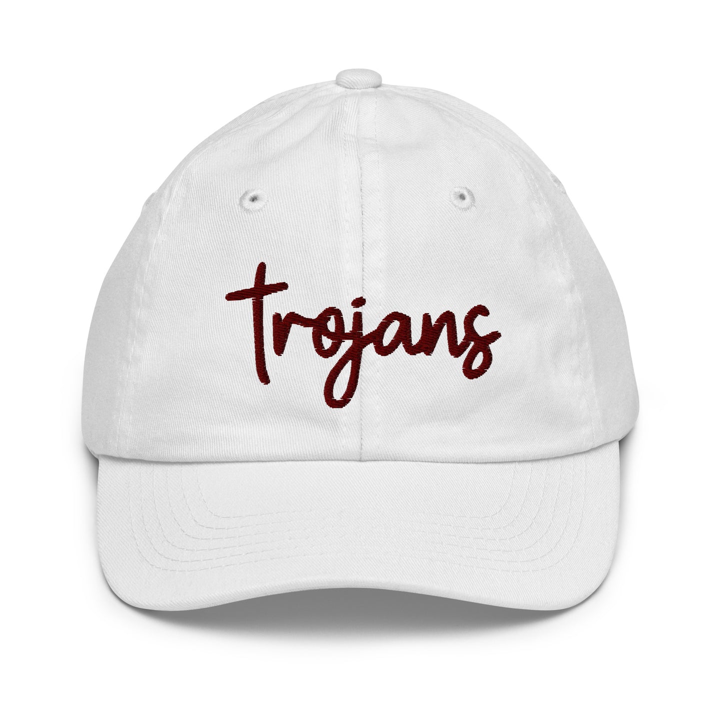 Trojans Script Youth Hat