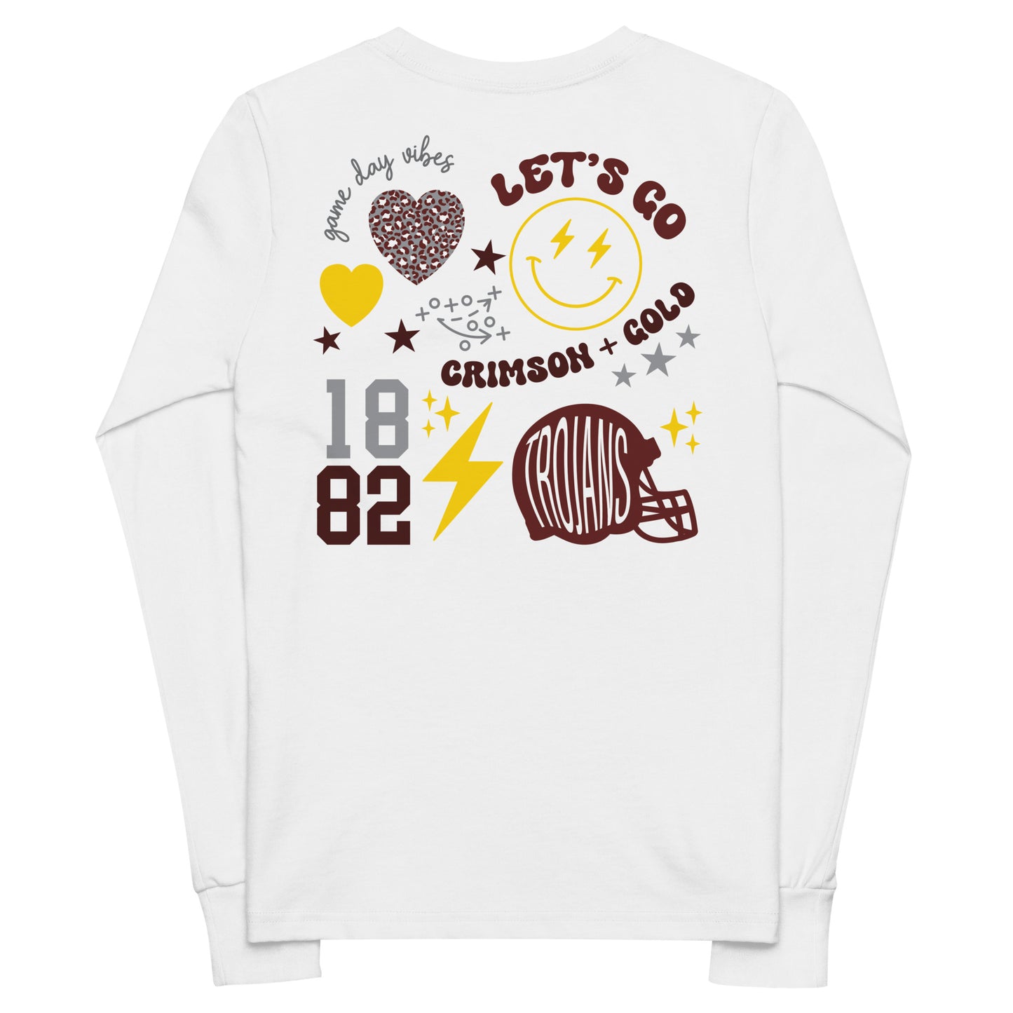 Trojans Game Day Youth Long Sleeve Tee